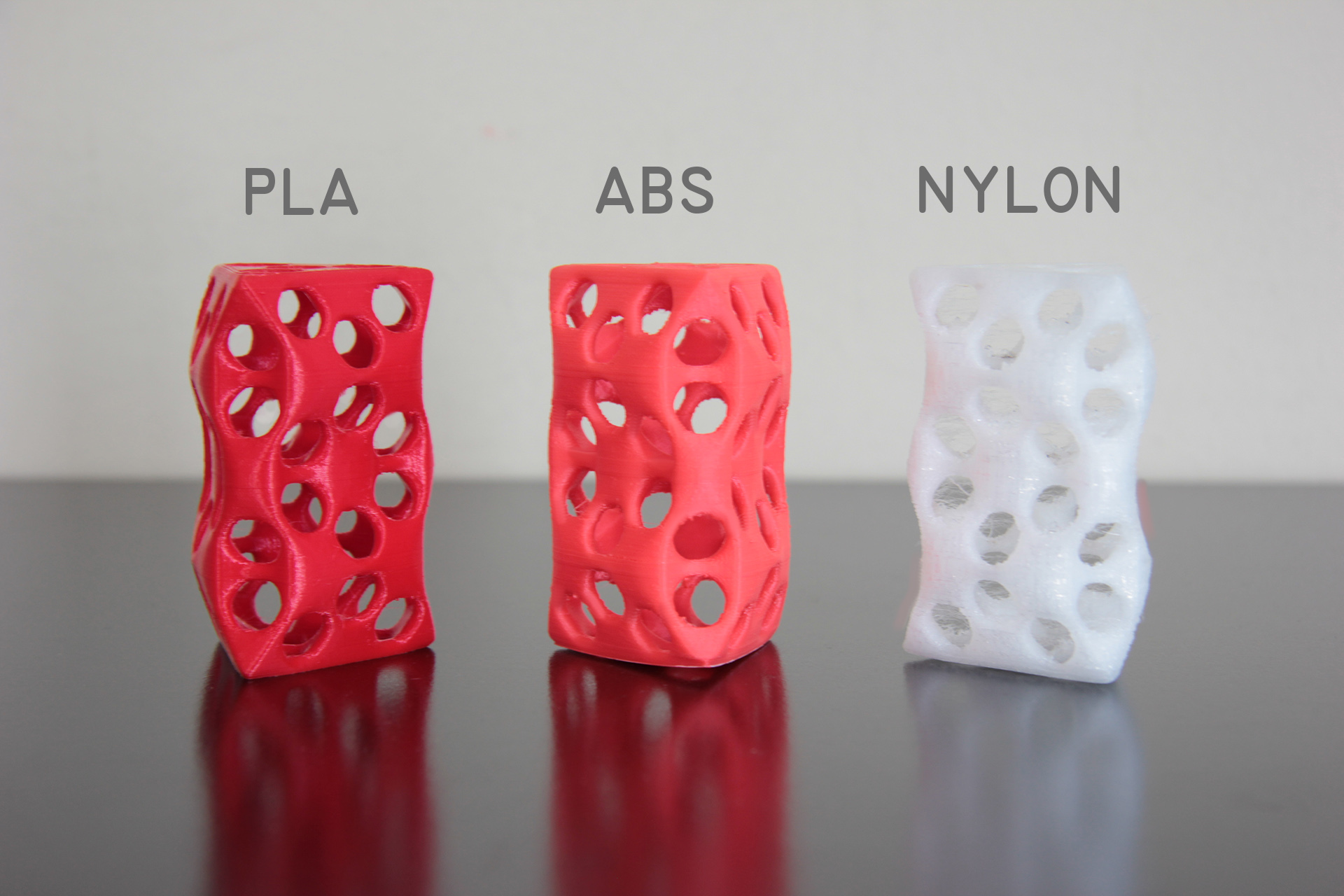 3d printing filaments materials